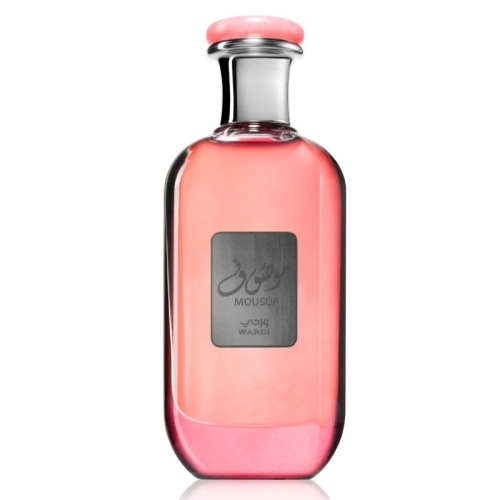 Flakon perfum Mousuf Wardi EDP - 100 ml Ard Al Zaafaran w eleganckim designie z różowymi akcentami, idealny zapach dla kobiet.