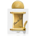 Flakon perfum Peace & Love Lattafa Pride 100ml na tle cytrusów, kwiatów i drzewnych akordów