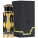 Flakon damskich perfum Teriaq Intense Lattafa 100ml z nutami szafranu i bursztynu dostępny na e-drogeria24.pl.