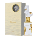 Elegancki flakon perfum Her Confession Lattafa 100ml z delikatnym różowym akcentem, idealny na prezent.