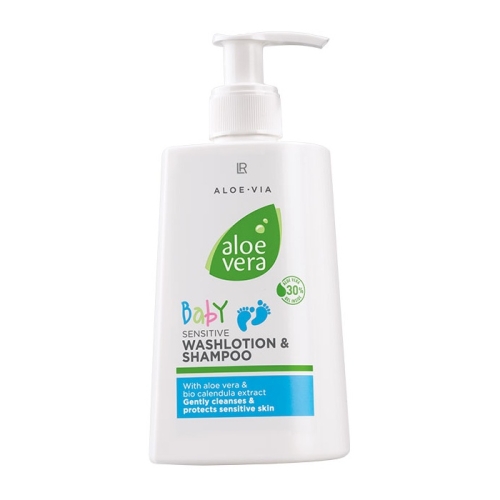 LR Aloe Vera Baby Emulsja myjąca i szampon dla dzieci 250 ml