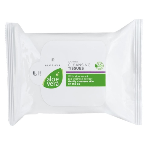 LR Aloe Vera Delikatne chusteczki oczyszczające 25 szt