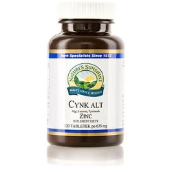 Nature's Sunshine Cynk ALT 120 tabletek suplement diety