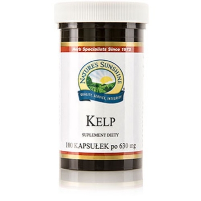 Nature's Sunshine Kelp 100 kapsułek suplement diety