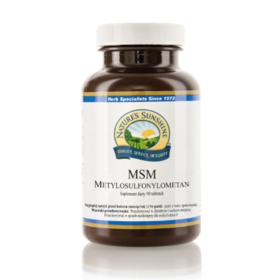 Nature's Sunshine MSM- Metylosulfonylometan 90 tabletek NS4059