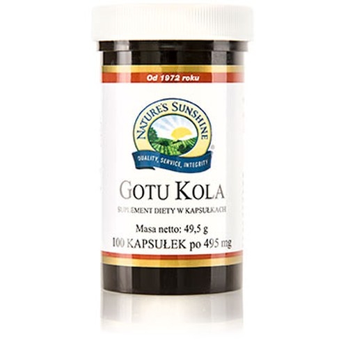 Nature's Sunshine Gotu Kola 100 kaps. suplement diety
