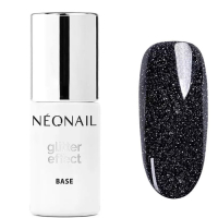 NEONAIL BAZA HYBRYDOWA GLITTER EFFECT BLACK SHINE 7,2 ML