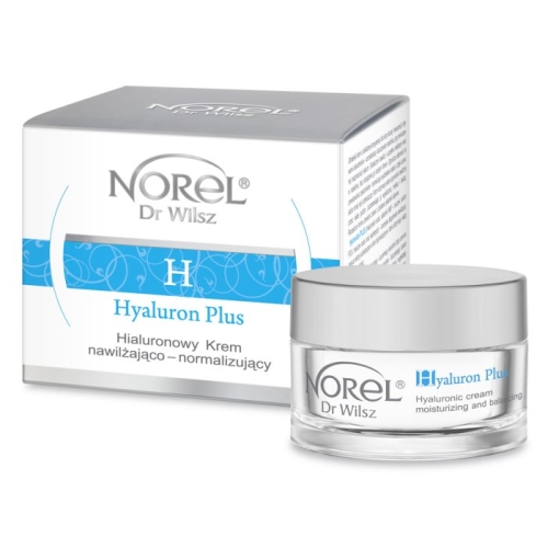 Hyaluron Plus Hialuronowy krem nawilżająco normalizujący 50 ml Norel DK214