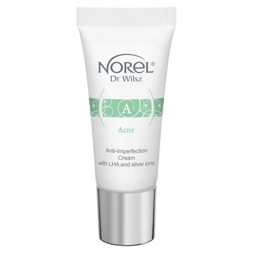 Acne Krem na niedoskonałości z LHA i jonami srebra 15 ml Norel DS501