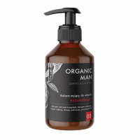 Organic Life Szampon, balsam myjący do włosów regenerujący Organic Man