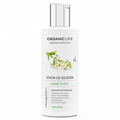 Organic Life Serum do włosów - łupież tłusty 150 g