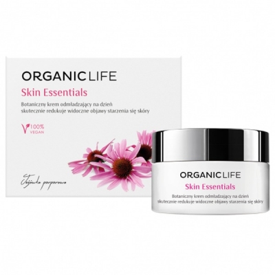 Organic Life Botaniczny krem odmładzający na dzień Skin Essentials