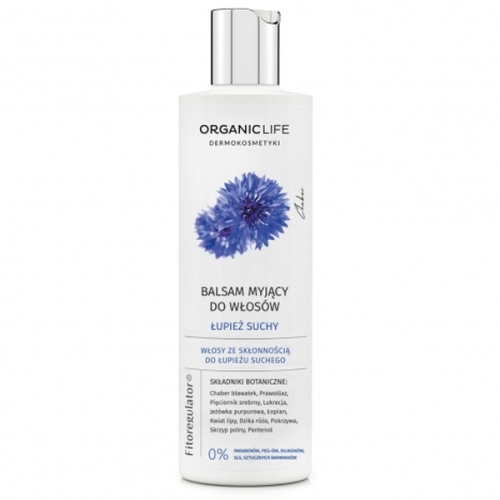 Organic Life Szampon, balsam myjący do włosów - łupież suchy