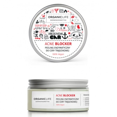 Organic Life Peeling enzymatyczny do cery trądzikowej Acne Blocker