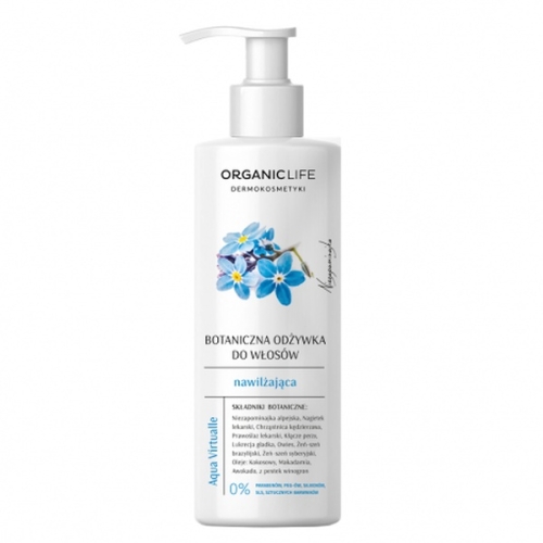 Organic Life Botaniczna odżywka do włosów nawilżająca Aqua Virtualle