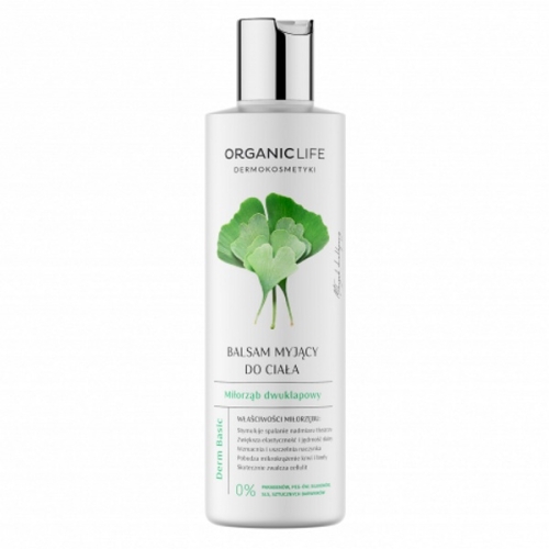 Organic Life Botaniczny Balsam myjący do ciała miłorząb dwuklapowy