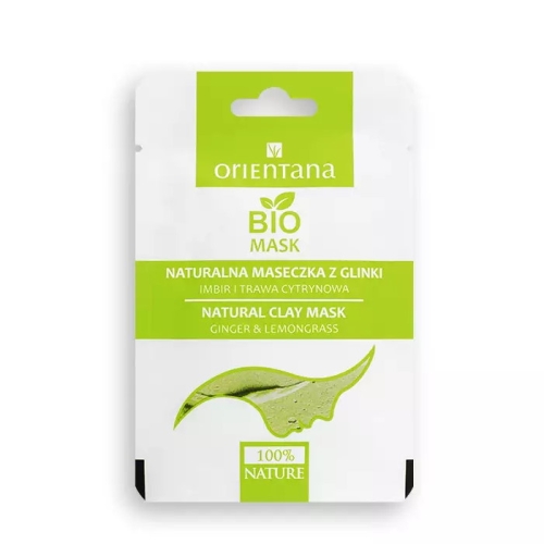 Orientana Maseczka z glinki imbir i trawa cytrynowa 10g