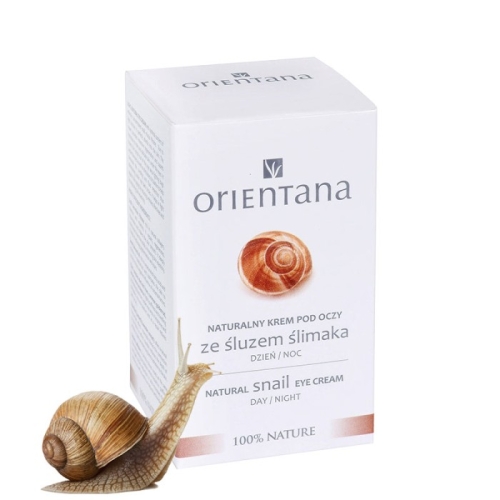 Orientana naturalny krem pod oczy ze śluzem ślimaka 15 ml