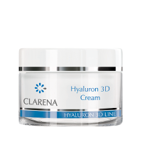 Ultra-nawilżający krem z 3 rodzajami kwasu hialuronowego Clarena