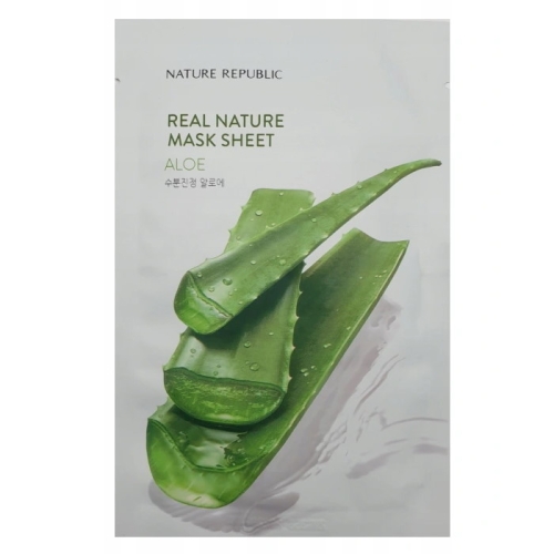 Maseczka aloesowa - Real Nature Aloe Mask