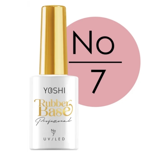 YOSHI KAUCZUKOWA BAZA ,,RUBBER BASE'' UV HYBRID NO7 10 ML